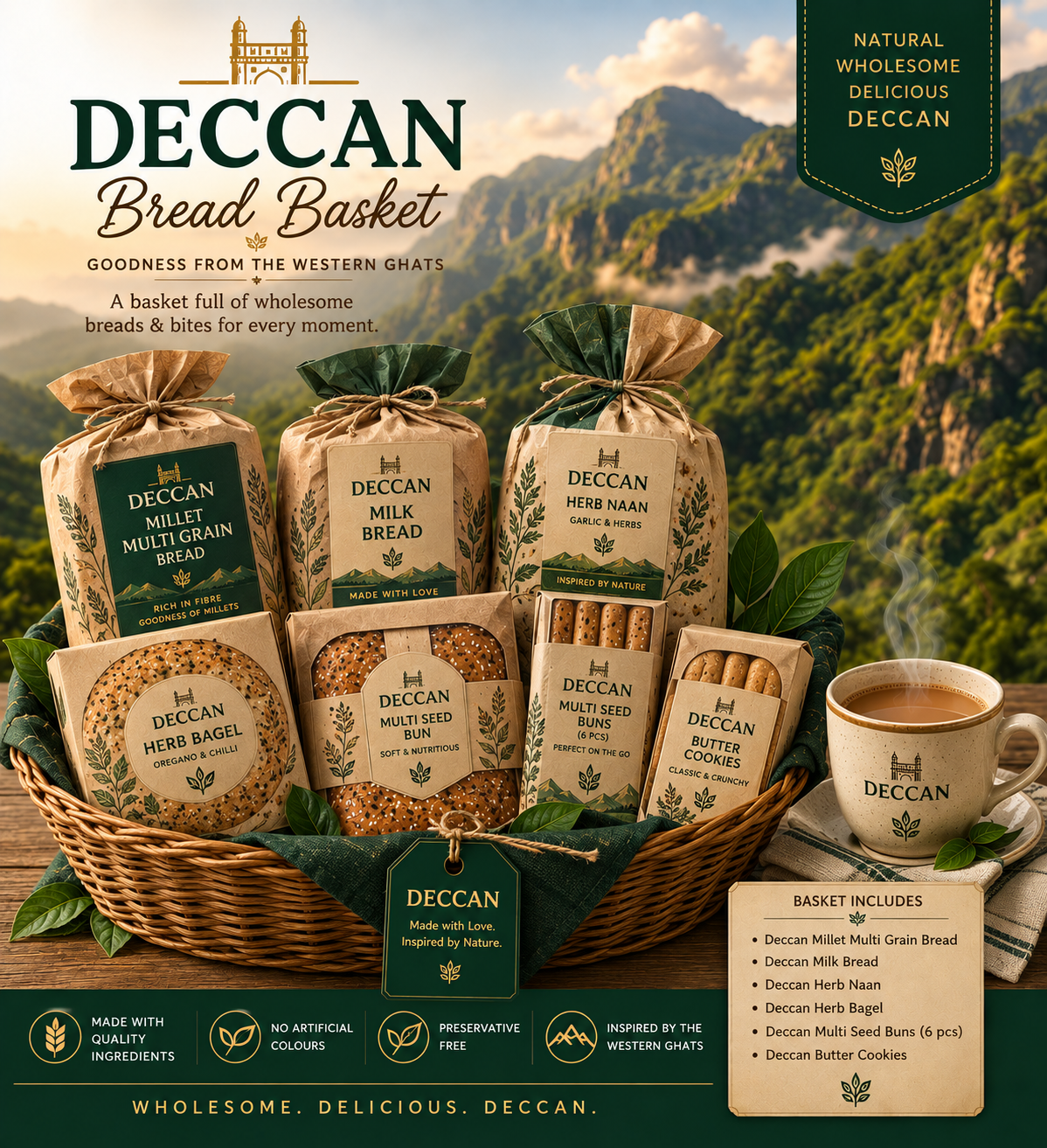Deccan Bread Basket – Goodness from the Western Ghats