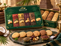 Deccan Biscuits Gift Tin - Top View with all six flavours