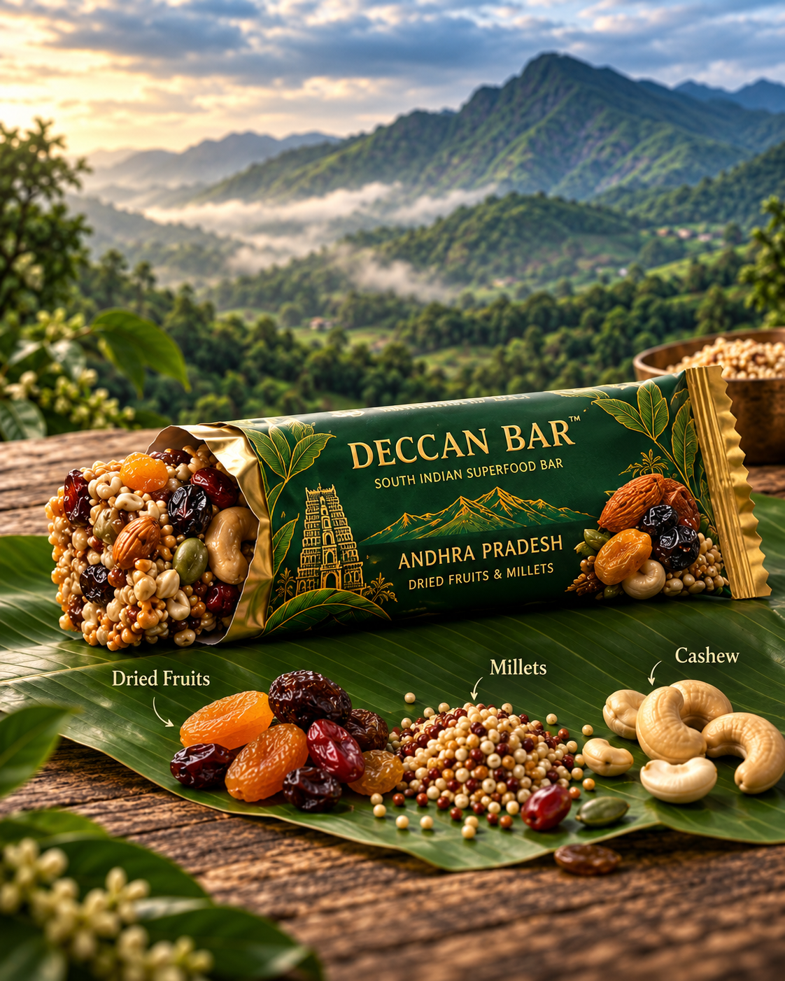 Deccan Bar Andhra Pradesh – Dried Fruits & Millets