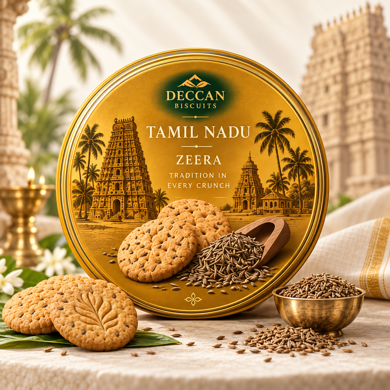 Deccan Tamil Nadu Zeera Biscuits