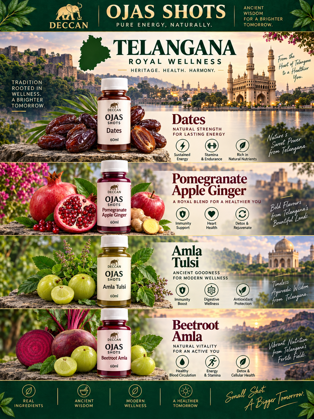 Deccan OJAS Telangana Royal Wellness Box