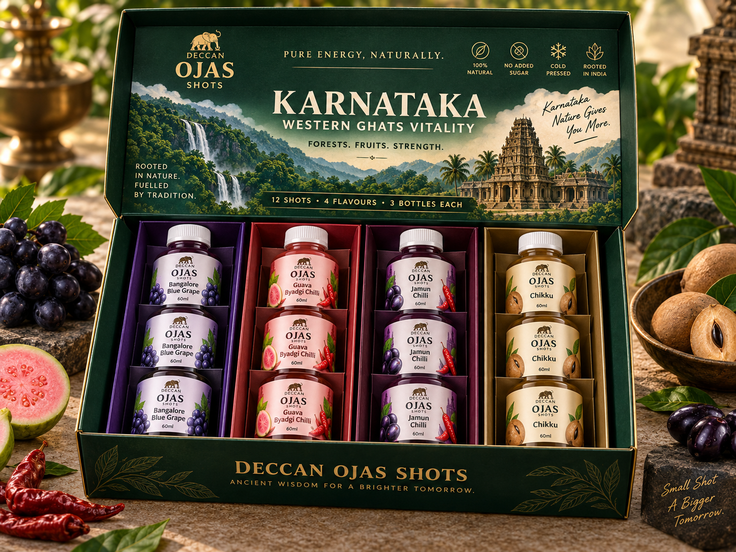 Deccan OJAS Kerala flavour infographic