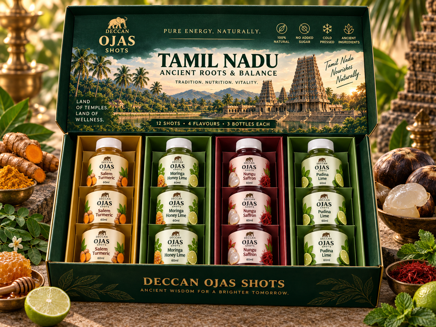 Deccan OJAS Telangana flavour infographic